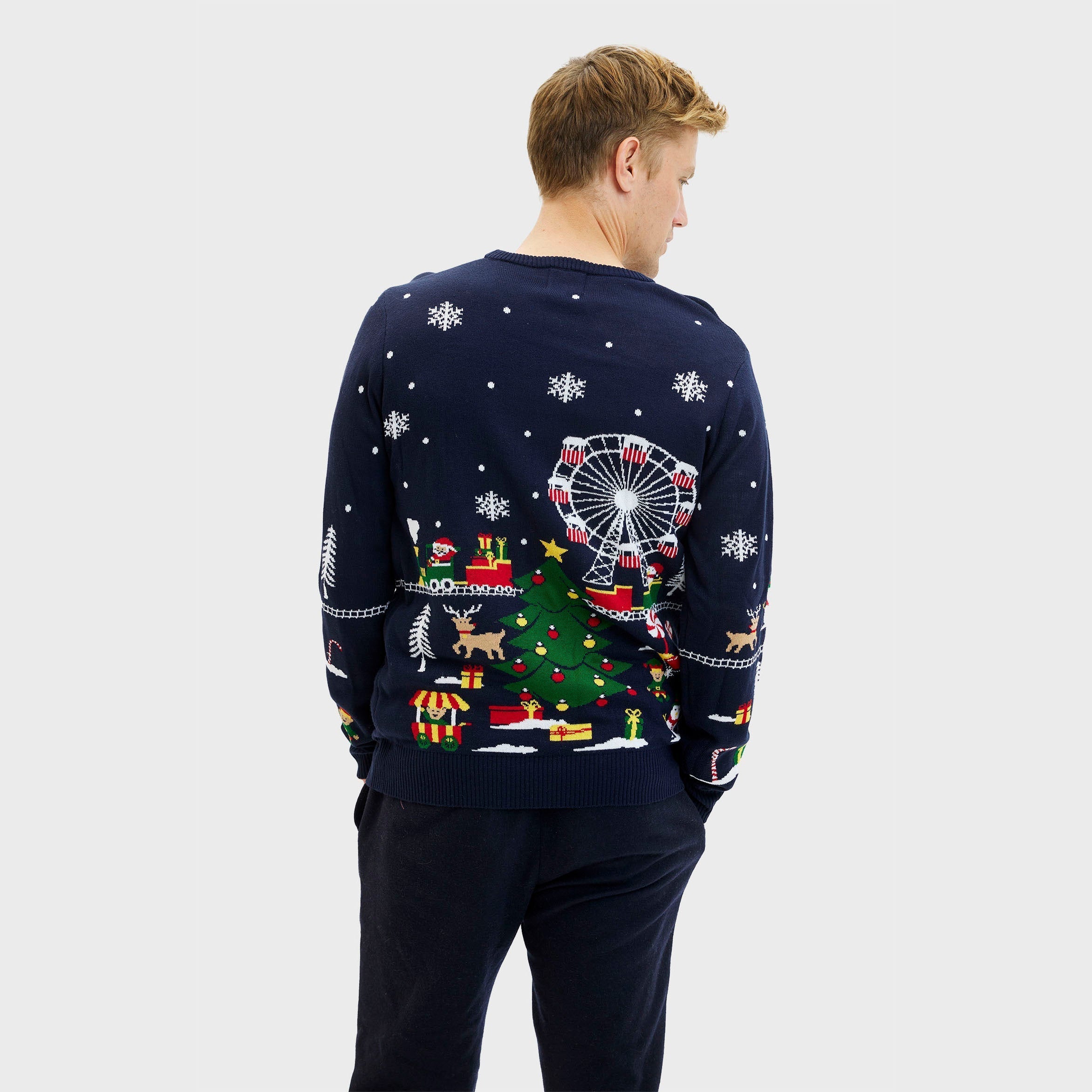 Christmas carnival weihnachtspullover - Herren